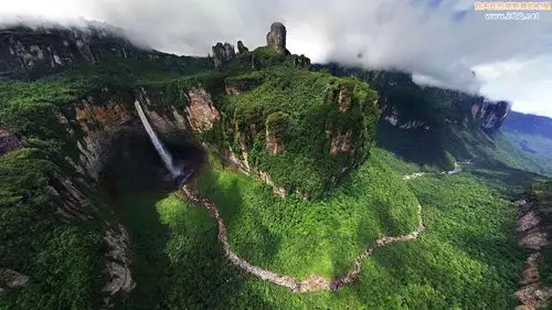 委内瑞拉的天使瀑布 angel falls