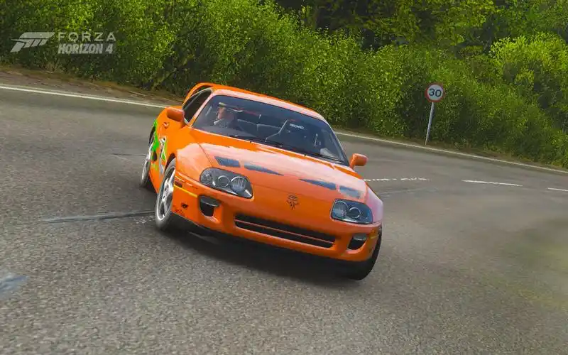 【地平线 4】丰田supra 不愧是保罗的座驾