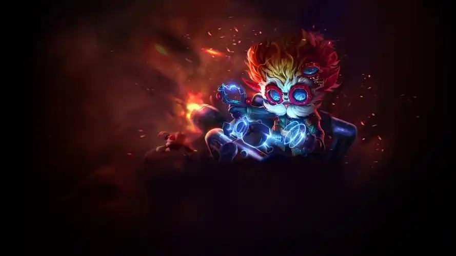 lol黑默丁格壁纸