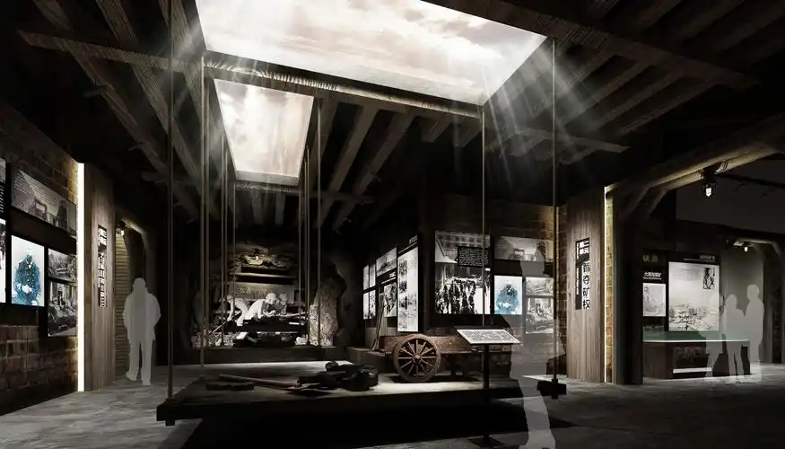 67峰峰煤炭博物馆设计_设计案例_效果图