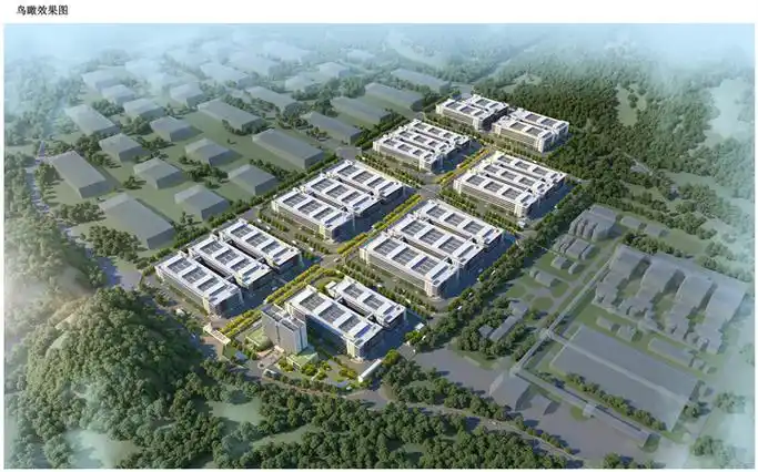 印染循环经济产业园基础设施建设项目一期4号地块1号厂房主体结构封顶