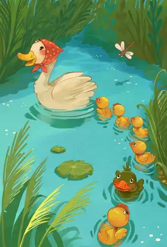 《安徒生童话》系列插图