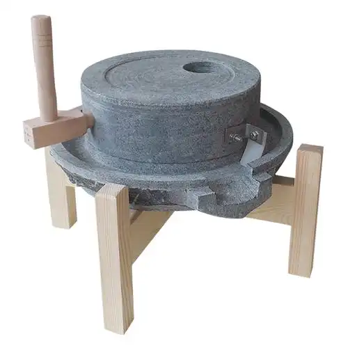 石磨盘小石磨家用磨手工青石手推磨手摇小石磨小型自动豆浆米粉机