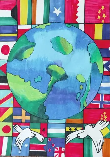 和平海报北京报送作品68幅