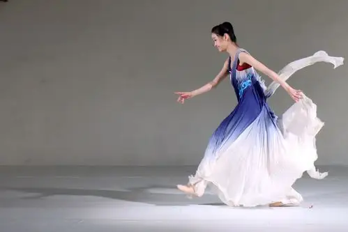 青春舞者 蓝白衣单人舞——素材版