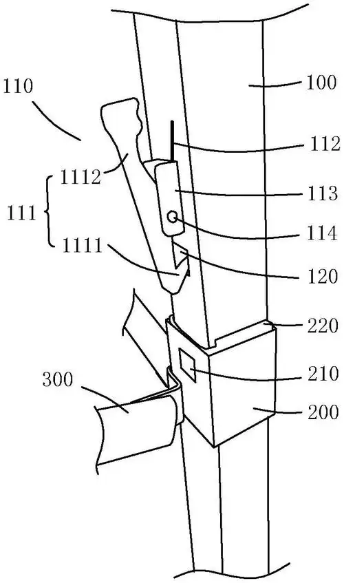 cn211647559u_帐篷的固定结构