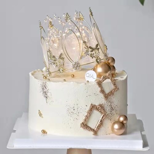 蛋糕势立皇冠模型仿真2022新款网红流行生日仿真水果