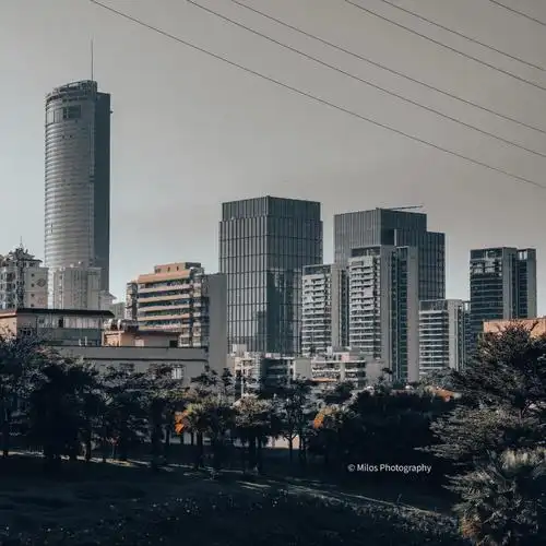 海口扫街现代化的城市高大上的风范