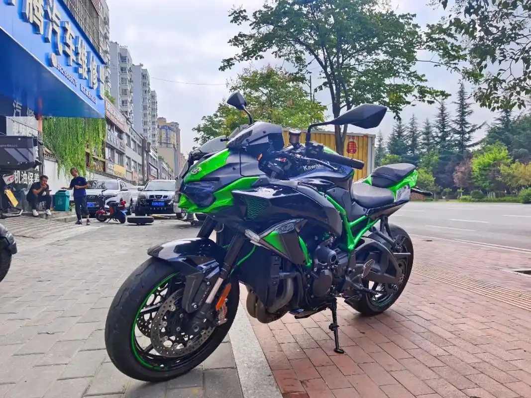 川崎重工 zh2.划破空气的街车,今天限时体验[庆祝][庆祝 - 抖音