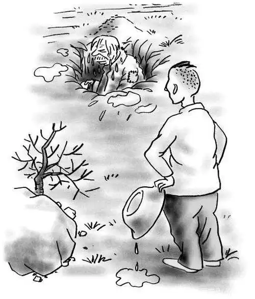 梦廿三之:土坑里的老人