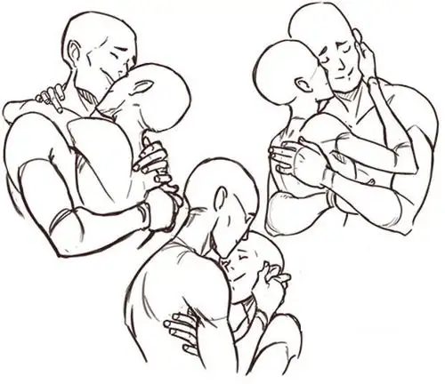 情侣之间的高甜动作参考,单身狗看看就行