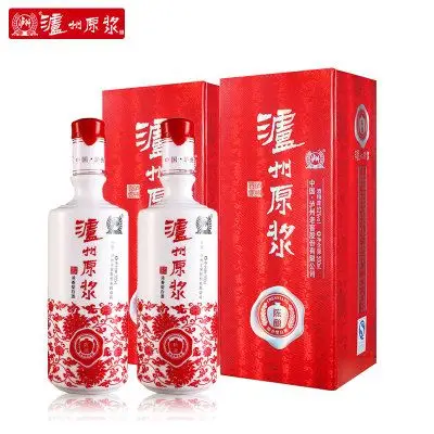 泸州老窖泸州原浆酒 52度 陈酿 两瓶套装 浓香型白酒500ml*2_姐馋官网