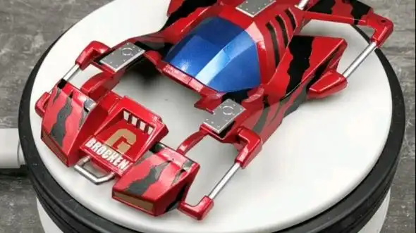 田宫四驱车四驱兄弟巨无霸伪电镀还原版喷涂成品静态展示