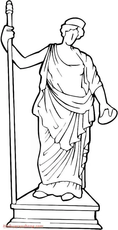 古希腊维纳斯简笔画