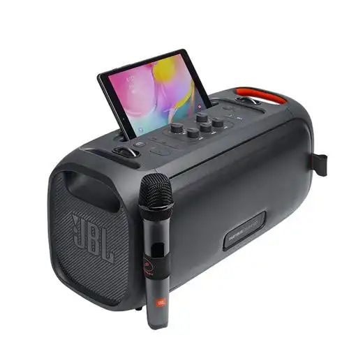 jblpartyboxonthego户外便携卡拉ok音响ktv家庭无线