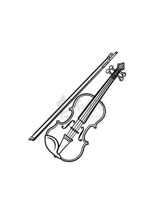 怎样画小提琴?初学者画小提琴步骤图