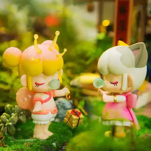 rolife若来nanci囡茜林深不知处盲盒少女心手办公仔礼物摆件全套