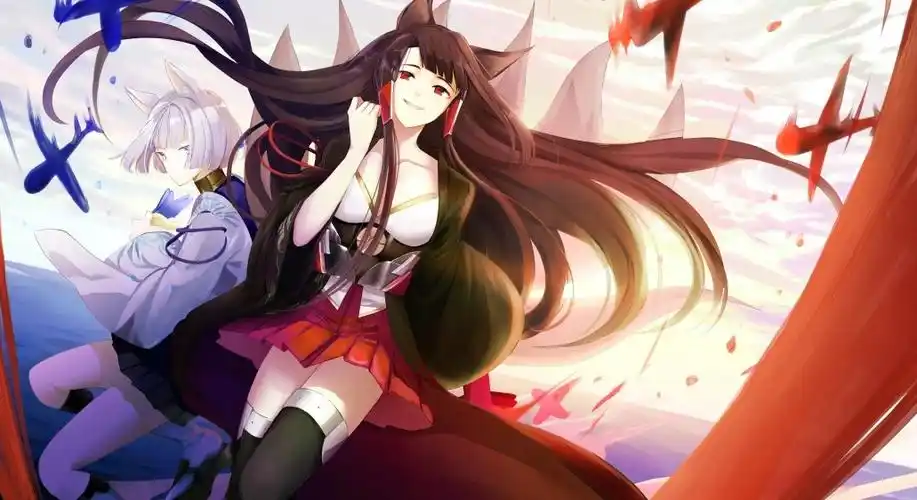 碧蓝航线赤城加贺绝版壁纸