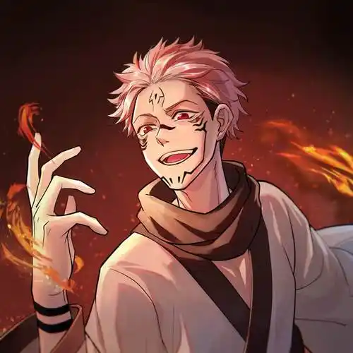 两面宿傩|夏越景寻白寺的咒术回战插画图片