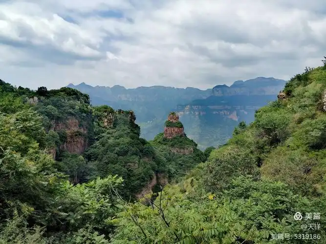 太行第一峰佛指峰,海拔1777 米,国家地质公园,国家森林公园