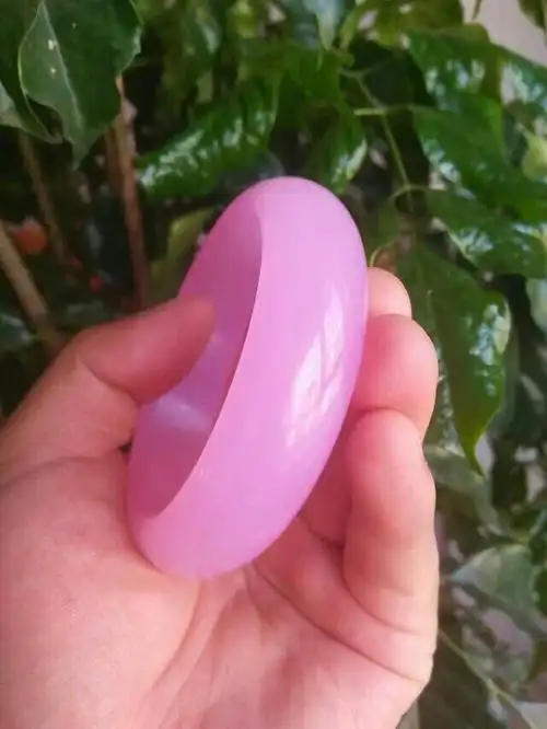 精品金丝玉宝石光手镯一只