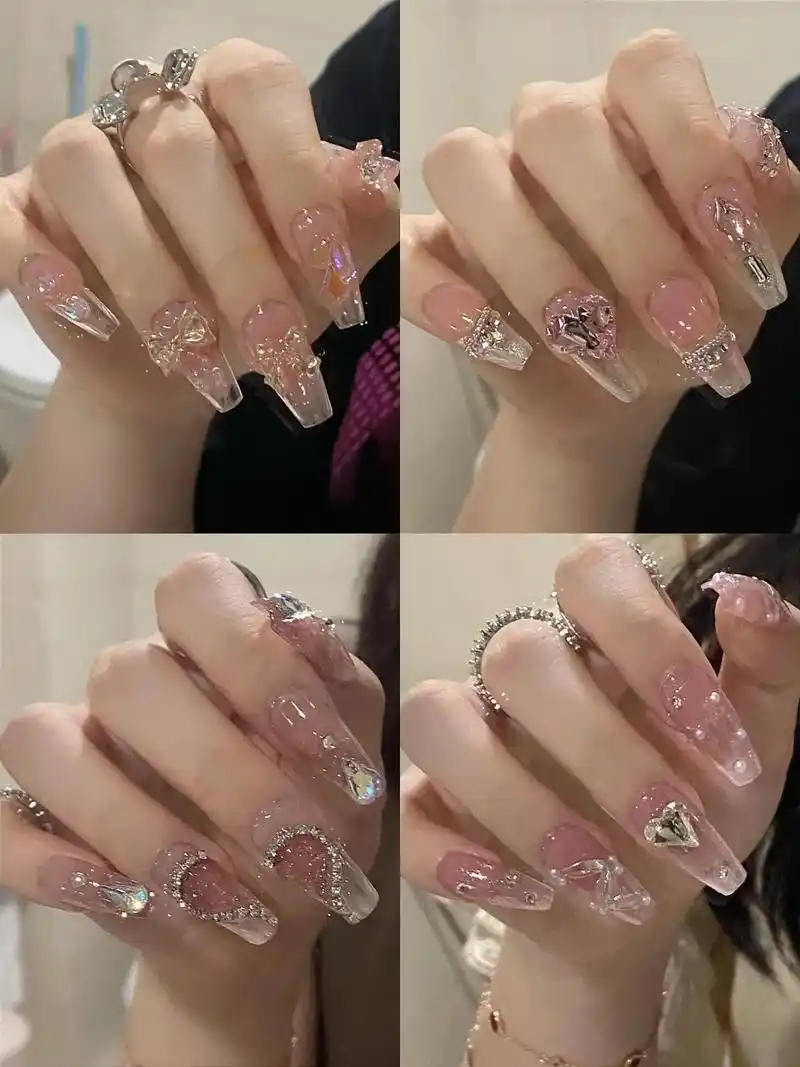 美甲款式 #秋冬显白美甲 #美甲颜色款式推荐 #显手白 - 抖音