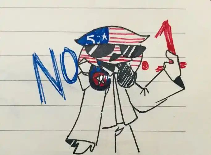 好久没画轴三了,日帝就纯属最近不想画难得把北米双子也画了在画漫画