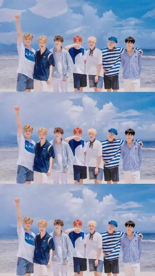 防弹少年团七周年快乐鸭bts