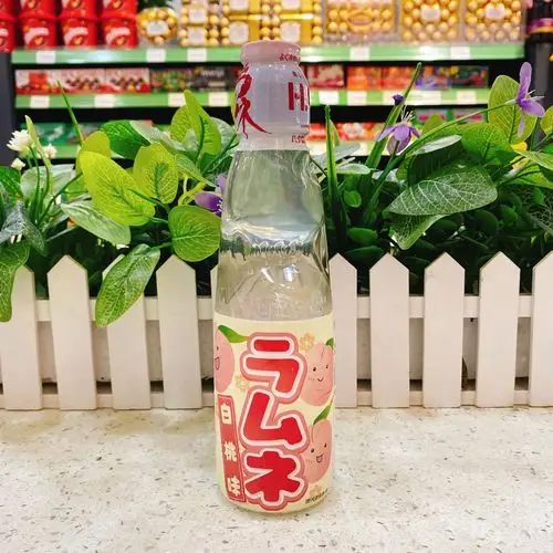日本哈达hata波子汽水(白桃味)200ml - 零食蜜语