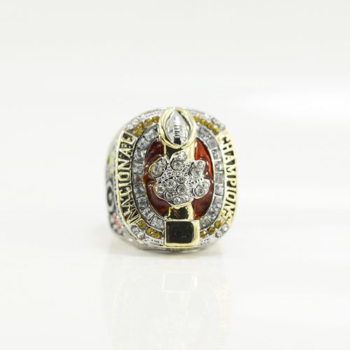 2016 ncaa 克莱姆森大学老虎队橄榄球冠军戒指