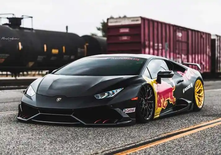 红牛涂装兰博基尼huracan改装案例