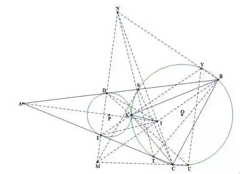 传疯了数学竞赛必刷的100道几何题完整解答版赶紧收藏
