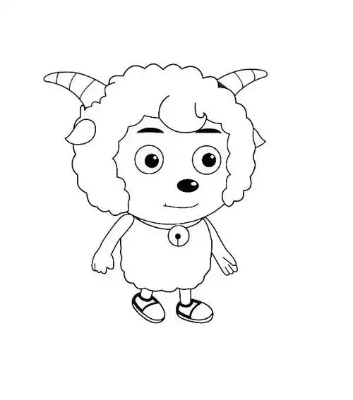 喜羊羊简笔画图片,图片,简笔画-学笔画