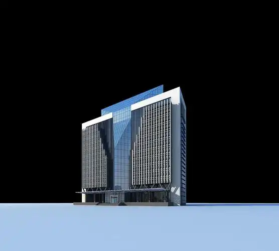 ps效果图中建筑物玻璃的高光如何制作