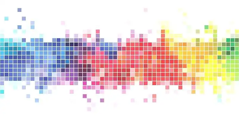 简约彩色色块渐变简约创意展板背景