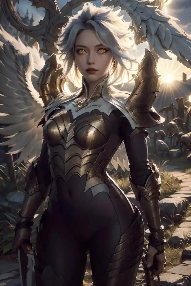 利刃在手,制裁八方-凯尔.#图文伙伴计划 #游戏中的美女角色 - 抖音