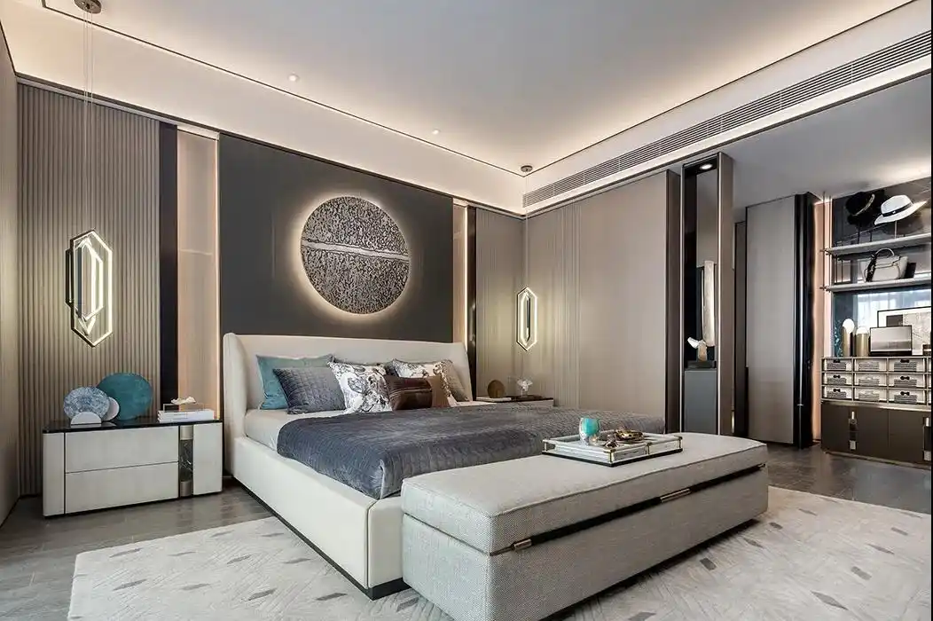 四居室轻奢风装修效果图