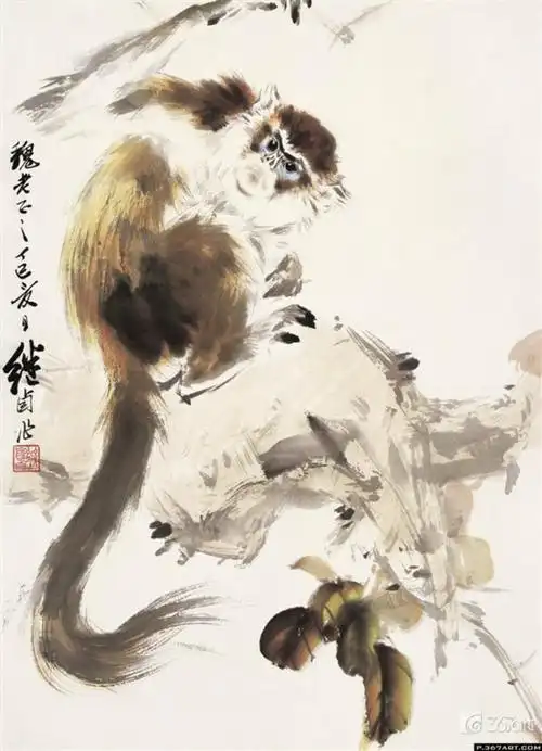 动物画一代宗师 -- 刘继卣国画作品