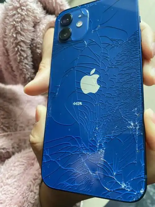 苹果12后屏稀巴烂