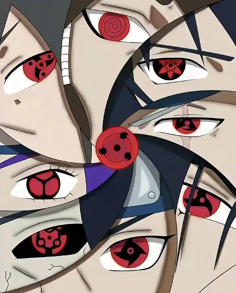 心灵写照之眼,黑暗越深沉,则瞳力就越强大.写轮眼是六道仙人长 - 抖音