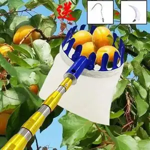 打山核桃杆子伸缩枣摘园艺勾果采摘高空摘果工具器器伸缩