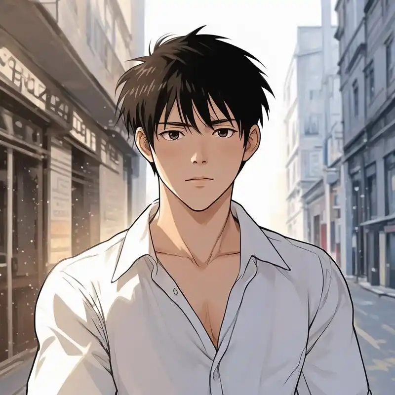 👕白衬衫男生头像合集🎉 亲们,这里是一组超帅的白衬衫男生头像哦