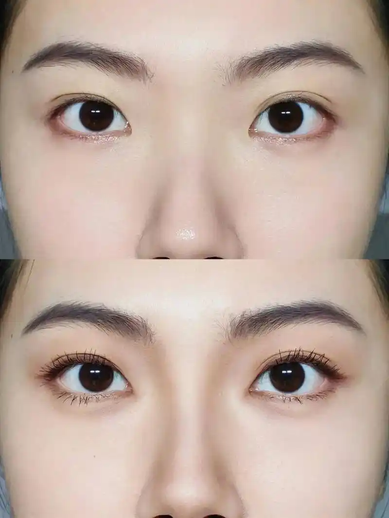 拯救宽眼距 扁平脸→面中轮廓修容