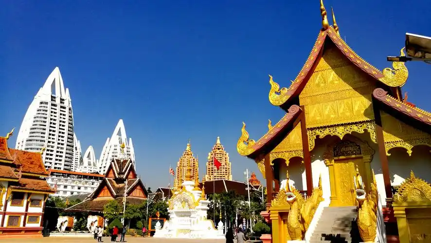 我们的云南自由行(十九) 版纳篇 网红景点----西双版纳告庄西双景