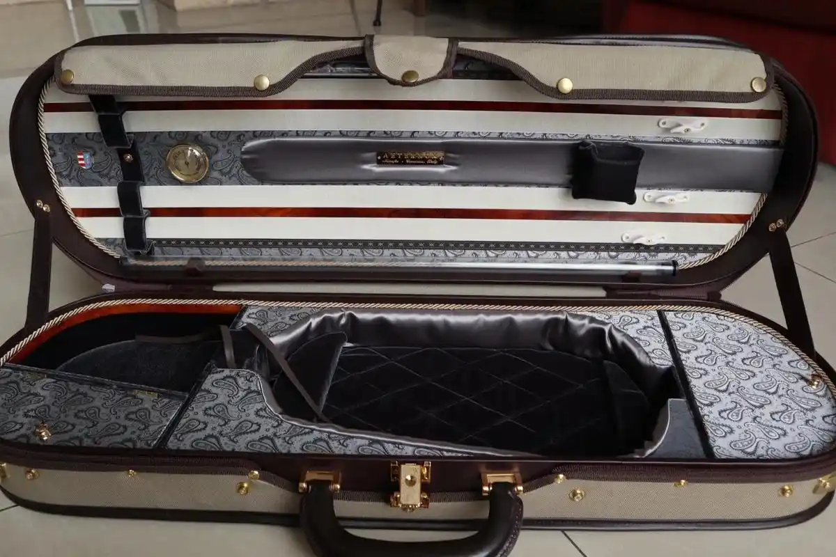 意大利手工小提琴盒 musafia.非普通款 此为musaf - 抖音