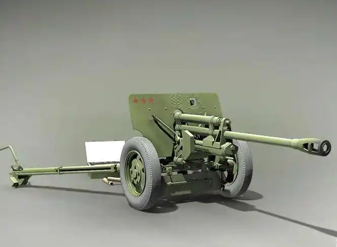 zis3加农炮苏联二战著名火炮虎式出现前可击毁任何坦克