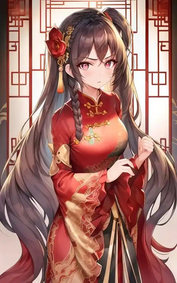 已经穿好新嫁衣,就等你来了.