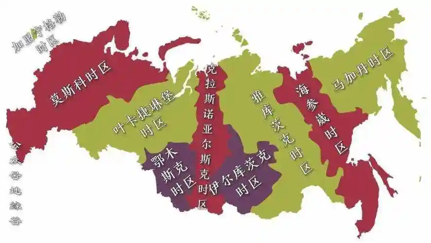 俄罗斯时差(俄罗斯和中国时间差几个小时)