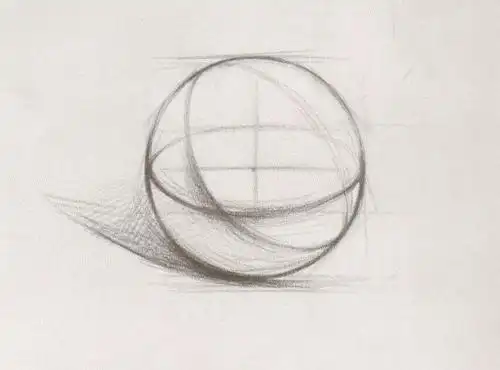 学习素描第五课圆球体的画法
