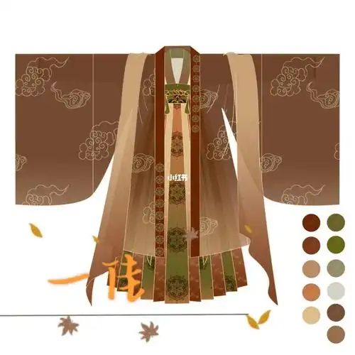 唐代齐胸襦裙设计稿070707